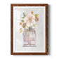 Mini Bouquet I - Barnwood Framed Art Print