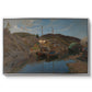 Pilotboats, 1875 - Floater Framed Canvas Print