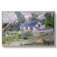 Houses in Auvers, 1890 - Floater Framed Canvas Print
