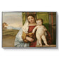 The Gypsy Madonna (La Zingarella), c. 1510-1511 - Floater Framed Canvas Print