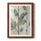 Modern Fronds II - Barnwood Framed Art Print