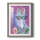 Unicorn III - Barnwood Framed Art Print