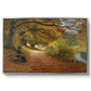 A Wooded Path in Autumn, 1902 - Floater Framed Canvas Print