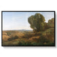 Souvenir of Roquemaure in the Gard, c. 1853 - Floater Framed Canvas Print