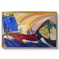 Painting with Troika, 1911 - Floater Framed Canvas Print