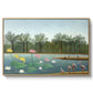 The Flamingoes (Les Flamants), 1907 - Floater Framed Canvas Print