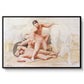 The Abduction, 1920 - Floater Framed Canvas Print