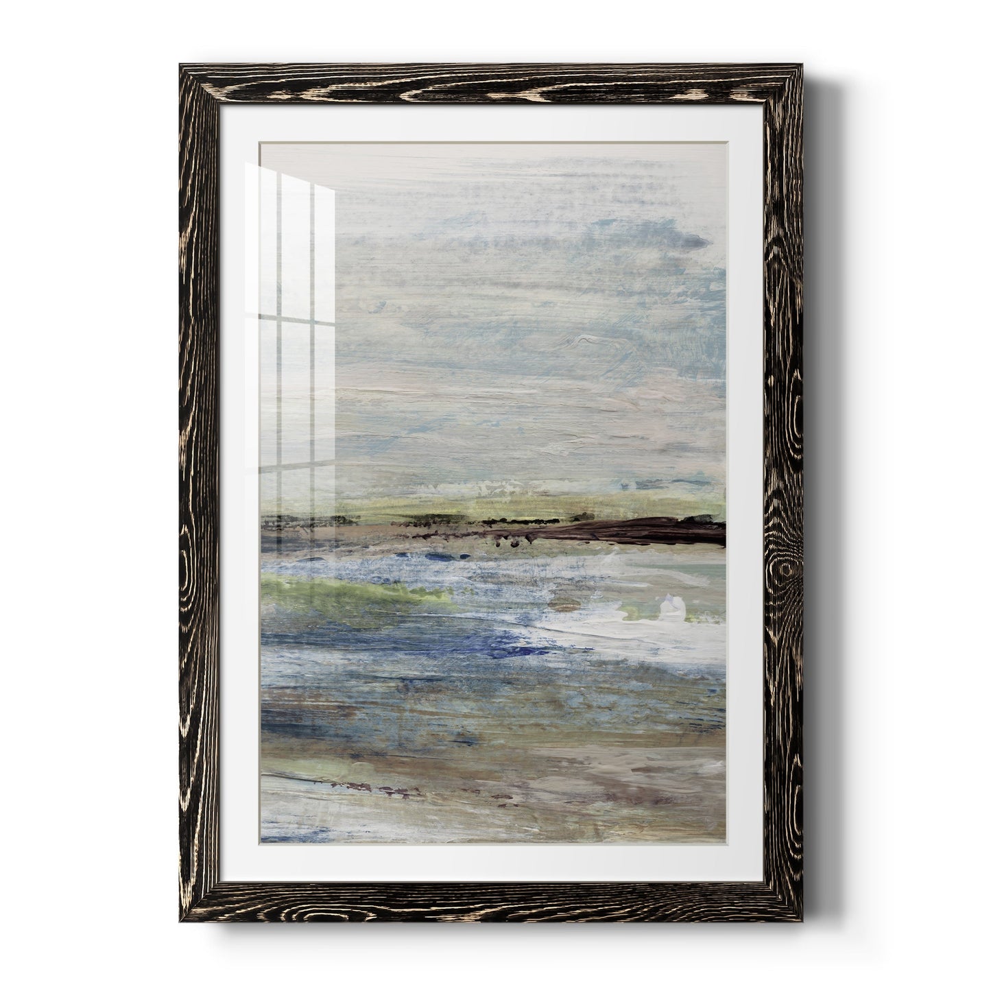Wetlands II - Barnwood Framed Art Print