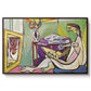 The Muse, 1935 - Floater Framed Canvas Print