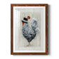 Sunday Best Rooster - Barnwood Framed Art Print