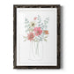 Whimsical Wildflowers II - Barnwood Framed Art Print