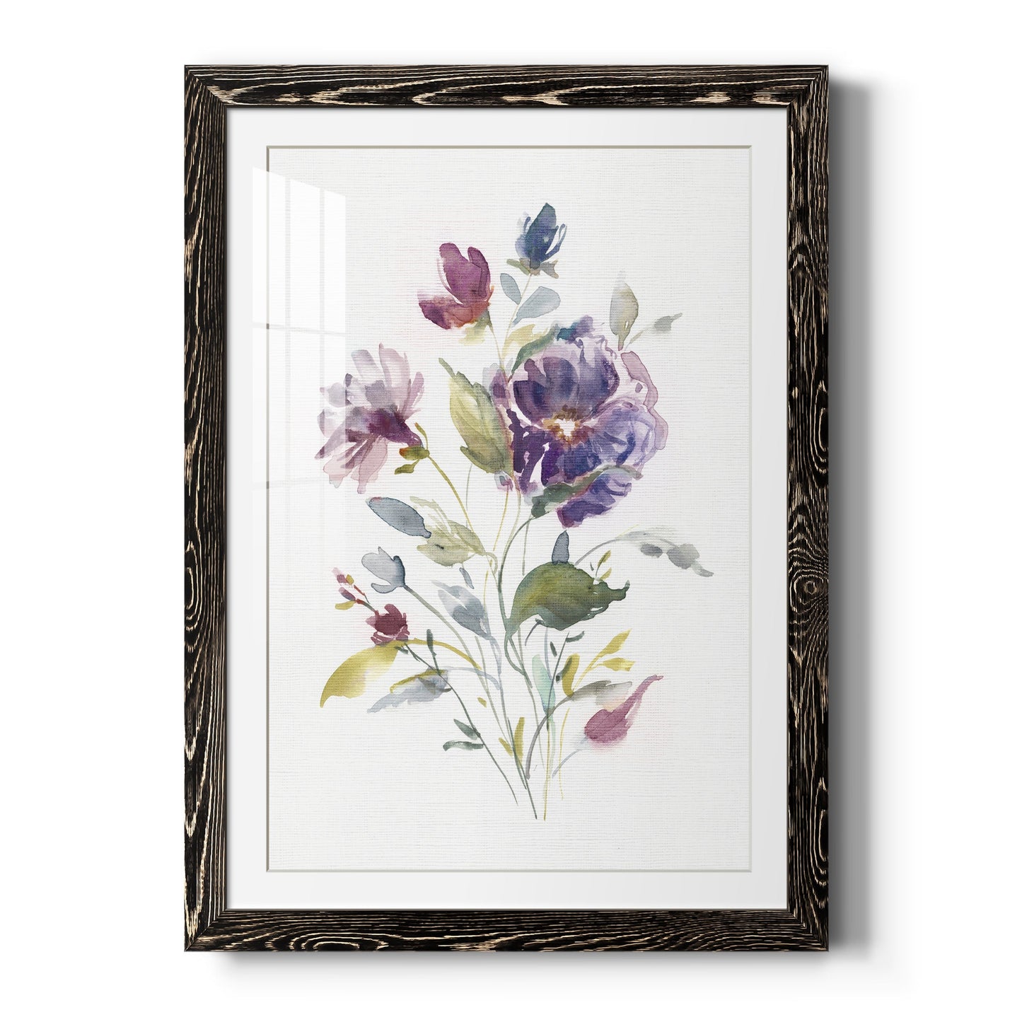 Color Variety I - Barnwood Framed Art Print