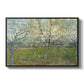 The Pink Orchard, 1888 - Floater Framed Canvas Print