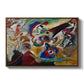 Fragment 2 for Composition VII, 1913 - Floater Framed Canvas Print