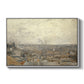 View from Montmartre, 1886 - Floater Framed Canvas Print