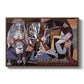 Women of Algiers (Version O), 1955 - Floater Framed Canvas Print