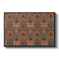 Snakeshead - Red/Cumin, c. 1876 - Floater Framed Canvas Print