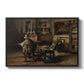 The Studio of Ferdinand De Braekeleer I, Father of the Painter, c. 1873-1885 - Floater Framed Canvas Print