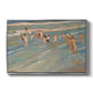 Children Playing on the Beach in Valencia, c. 1908 - Floater Framed Canvas Print