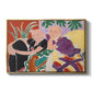 The Conversation, 1938 - Floater Framed Canvas Print