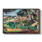Landscape at Collioure, 1907 - Floater Framed Canvas Print