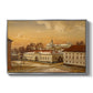 The Riding School at Akershus Castle, 1846 - Floater Framed Canvas Print