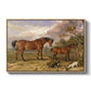 Portrait of Reformer, Blucher, Tory and Crib, Property of Rowland Alston, Esq., M.P., 1835 - Floater Framed Canvas Print