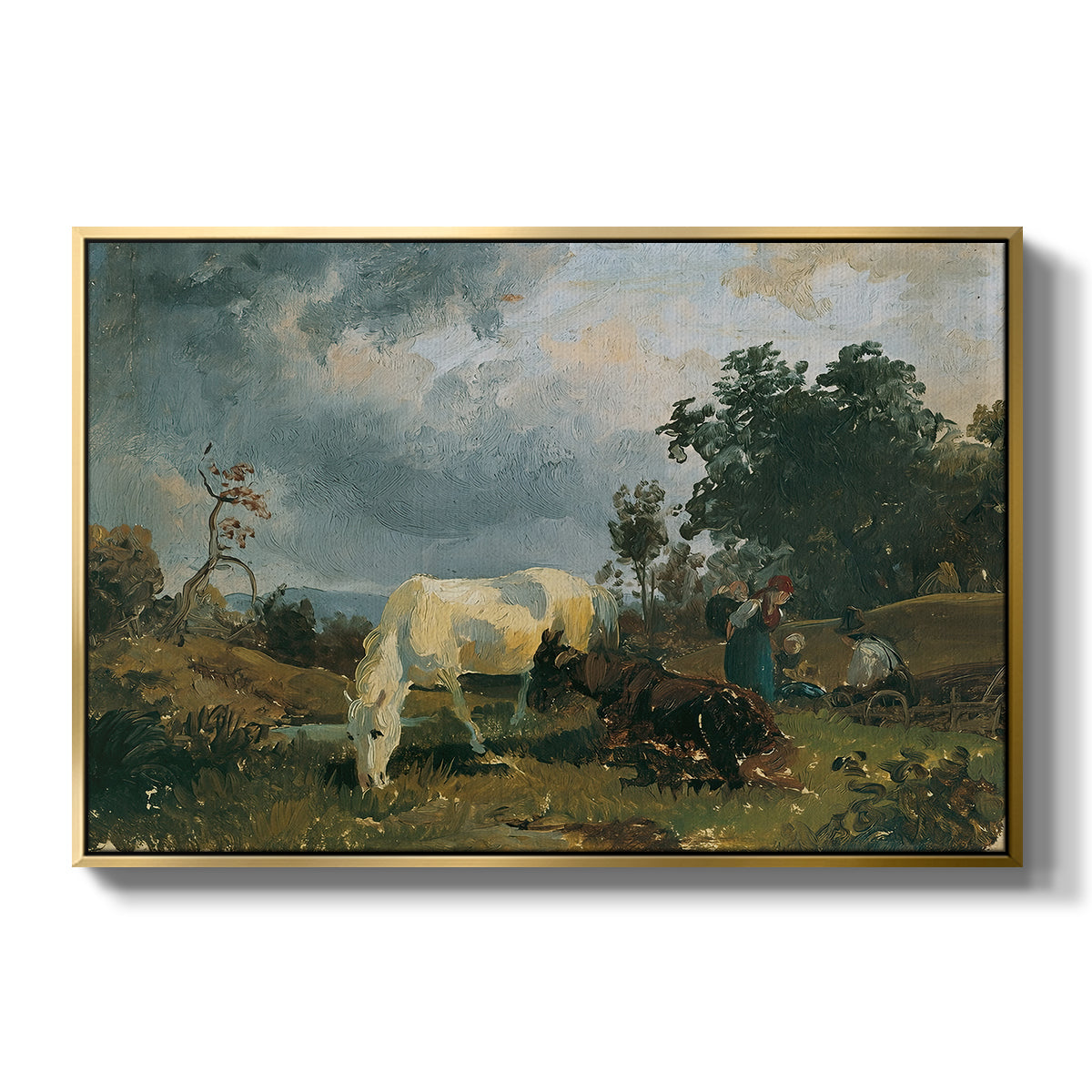 A Mold on the Heath, c. 1830 - Floater Framed Canvas Print