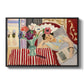 Woman with Anemones (Femme et anémones), c. 1920-1921 - Floater Framed Canvas Print