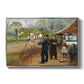 L. A. Ring Painting near Aasum Smithy, 1893 - Floater Framed Canvas Print