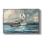 Sloop, Nassau, 1899 - Floater Framed Canvas Print