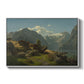 Balestrand, 1848 - Floater Framed Canvas Print