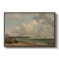 Yarmouth Jetty, 1822 - Floater Framed Canvas Print