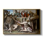 The Sacrifice of Noah (Sistine Chapel), 1509 - Floater Framed Canvas Print