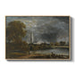 Salisbury Cathedral from the Meadows, c. 1831 - Floater Framed Canvas Print