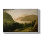 Hudson River Scene, 1857 - Floater Framed Canvas Print