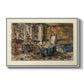 Cabinet de Flaubert à Croisset, 1874 - Floater Framed Canvas Print
