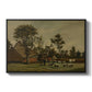 Farmhouse, c. 1865-1875 - Floater Framed Canvas Print