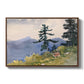 North Woods Club, Adirondacks, 1892 - Floater Framed Canvas Print
