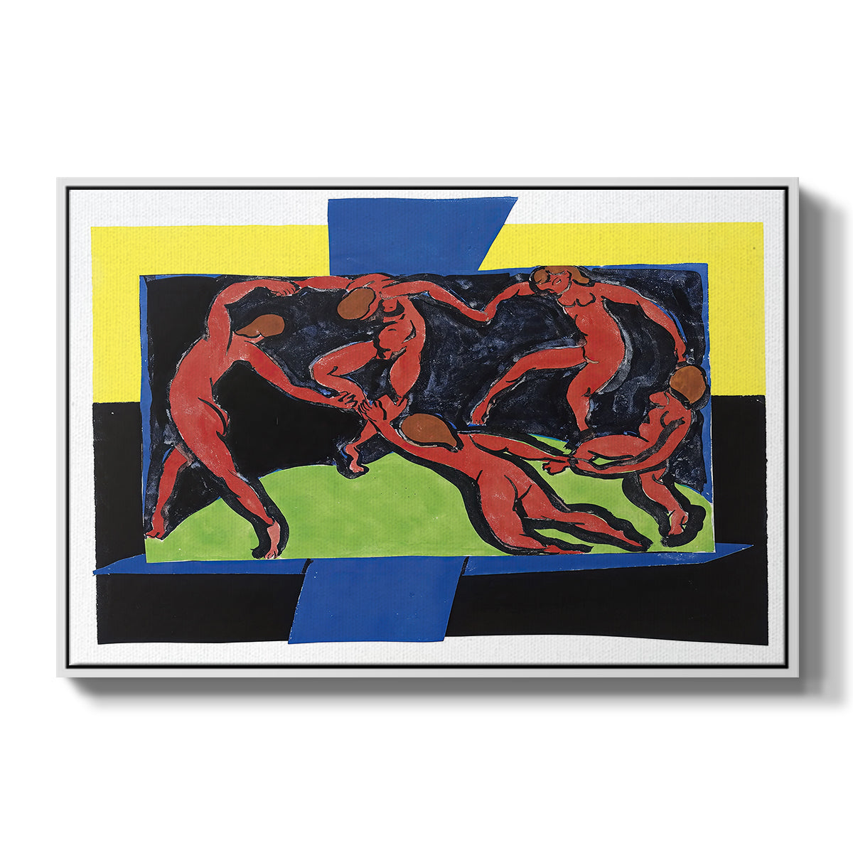 The Dance (La Danse), 1939 - Floater Framed Canvas Print