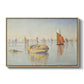 Concarneau, Quiet Morning, Opus 219, 1891 - Floater Framed Canvas Print