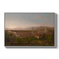 View of Florence from San Miniato, 1837 - Floater Framed Canvas Print
