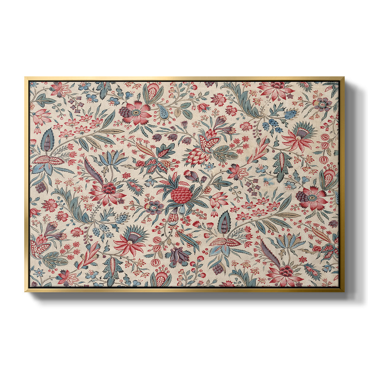 Anaras - Cream, c. 1775-1800 - Floater Framed Canvas Print