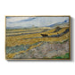 Enclosed Field with Ploughman, 1889 - Floater Framed Canvas Print