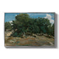 Fontainebleau: Oak Trees at Bas-Bréau, c. 1830-1835 - Floater Framed Canvas Print