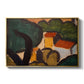 Landscape with Trees and Houses, c. 1905 - Floater Framed Canvas Print