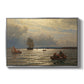 From the Inlet of Oslo, 1874 - Floater Framed Canvas Print