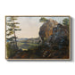 Landscape with the Balbersteine near Miesenbach, 1839 - Floater Framed Canvas Print