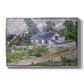 Houses in Auvers, 1890 - Floater Framed Canvas Print
