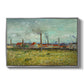 Factories at Clichy, 1887 - Floater Framed Canvas Print